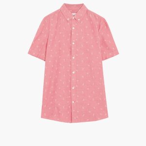 Drawstring Shirt Dress